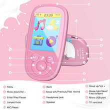 Carica l&#39;immagine nel visualizzatore di Gallery, MP3 Bambini, AGPTEK Lettore MP4 con Grande schermo da 2,4 Pollichi Rosso