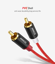 Carica l&#39;immagine nel visualizzatore di Gallery, Cavo audio RCA, 2RCA Maschio a 2 RCA Audio Stereo per CD, 1M
