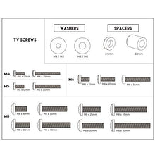 Carica l'immagine nel visualizzatore di Gallery, TV Montaggio a Parete Staffa Kit Hardware Supporto Universale Adatto a Tutti... - Ilgrandebazar