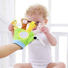 Carica l&#39;immagine nel visualizzatore di Gallery, Xrten Burattini a dito,Guanto Cartoon Animal Finger Velluto Dolls Toys...