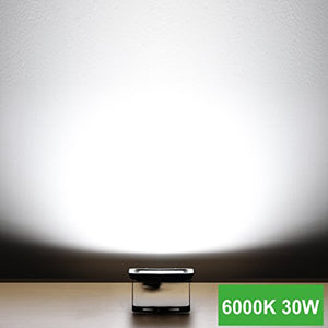 Faretto LED Con Sensore Di Movimento 30W, Minger Proiettore Esterno... - Ilgrandebazar