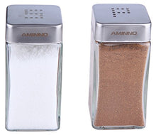 Carica l&#39;immagine nel visualizzatore di Gallery, Juvo Oil - Set per Olio, aceto, Sale e Pepe, 5 Pezzi, Due da 266 ml, da...