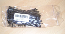 Carica l'immagine nel visualizzatore di Gallery, Fascette per cablaggio - Stringicavo - 100pz - 1. 100pz. 2,5 x 100mm, Nero