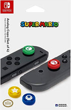 Carica l&#39;immagine nel visualizzatore di Gallery, Hori Cover Stick Analogici Joy-Con Super Mario - Nintendo Switch