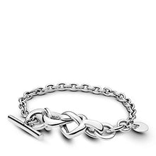 Carica l&#39;immagine nel visualizzatore di Gallery, Pandora 598100 - Bracciale da donna con cuori intrecciati - Ilgrandebazar