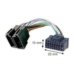 Cavo adattatore ISO Autoradio Alpine 16 Pins Nero TechExpert nero - Ilgrandebazar