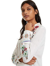 Carica l'immagine nel visualizzatore di Gallery, Desigual Blouse Veronica Camicia Donna S, Bianco (Blanco 1000) - Ilgrandebazar
