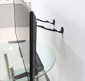 [2 Pezzi] Cinghie Antiribaltamento per TV e Mobili, Canwn Nero