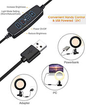 Carica l&#39;immagine nel visualizzatore di Gallery, ELEGIANT Luce per Selfie, ad Anello LED Foto con Clip Telecomando 3...