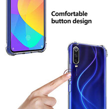 Carica l&#39;immagine nel visualizzatore di Gallery, Ferilinso Cover per Xiaomi Mi 9 Lite Cover, [Rinforzare la Trasparente