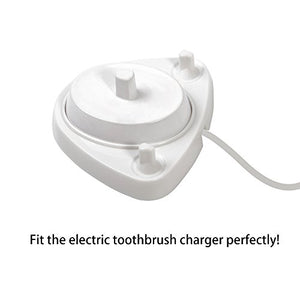 Portaspazzolino elettrico con 4 custodie antipolvere per testine Oral-B
