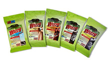 Carica l'immagine nel visualizzatore di Gallery, AREXONS WIZZY PULISCI PLASTICA LUCIDO, 15 Salviettine umidificate per superfici interne in plastica auto, usa e getta, panni imbibiti rimuovi sporco, salviettine profumate, rinnova e lucida