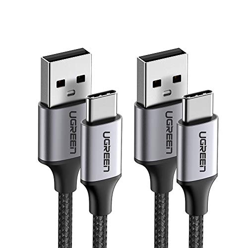 UGREEN 2 Pezzi 1M 2M Cavo USB Type-C 3A Ricarica Rapida Nylon, Tipo... - Ilgrandebazar