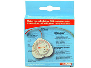 Metro a nastro con regolo calcolatore IMC (Indice di Massa Corporea) o BMI - Ilgrandebazar