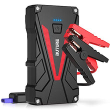 Carica l'immagine nel visualizzatore di Gallery, BuTure Booster Avviamento Auto 2000A 18600mAh, Avviatore Emergenza per Auto/Moto (Motori Fino a 7,0L Benzina/6,0L Diesel), Avviatore Batteria Auto con Torcia LED, Porta USB da per Smartphone