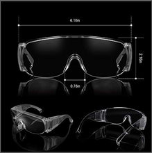 Carica l&#39;immagine nel visualizzatore di Gallery, Occhiali Protettivi E Igienici di Sicurezza,Clear antiappannamento...