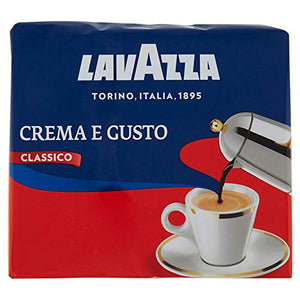 Lavazza Caffè Macinato Crema e Gusto Classico - 2 Confezioni da E