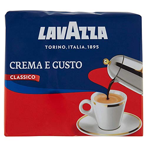 Lavazza Caffè Macinato Crema e Gusto Classico - 2 Confezioni da E