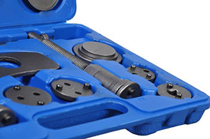 Tech Traders TT21 - Kit di 21 Attrezzi per riavvolgimento pistone Pinza...