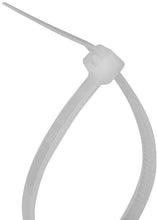 Carica l'immagine nel visualizzatore di Gallery, Poly Pool PP0308 Set di 100 fascette per cablaggi all'interno di apparecchiature elettriche, 2.5 mm x 100 mm, diametro di serraggio da 2 a mm, Bianco