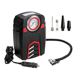 VISLONE Compressore Aria Portatile per Auto, Mini Pompa Elettrica Analogica - Ilgrandebazar