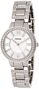 Fossil orologio donna Virgina analogico al quarzo (One Size, Crema) - Ilgrandebazar