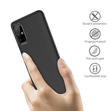 Carica l&#39;immagine nel visualizzatore di Gallery, iBetter per Samsung Galaxy A71 Cover, Ultra Sottile di Gomma, Custodia Nero - Ilgrandebazar