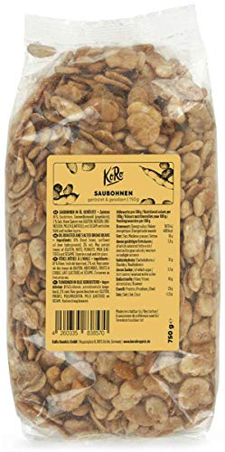 KoRo - Fave tostate e salate 750g - snack croccante, spuntino gustoso con...