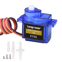 Carica l&#39;immagine nel visualizzatore di Gallery, Longruner SG90 servo micro servomotore 9G RC per comandi di robot LKY66-5