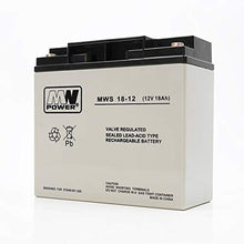 Carica l&#39;immagine nel visualizzatore di Gallery, PNI ACC1812 Batteria Gel, Nero/Grigio - Ilgrandebazar