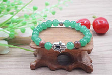 Carica l&#39;immagine nel visualizzatore di Gallery, Bracciale in Pietra Agata 8mm Yoga Reiki Healing Balancing Energy Hamsa Hand... - Ilgrandebazar