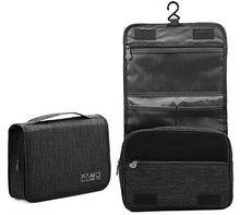 Carica l'immagine nel visualizzatore di Gallery, Beauty Case da Viaggio,Appeso Trousse Toilette,Multi-compartimenti Black