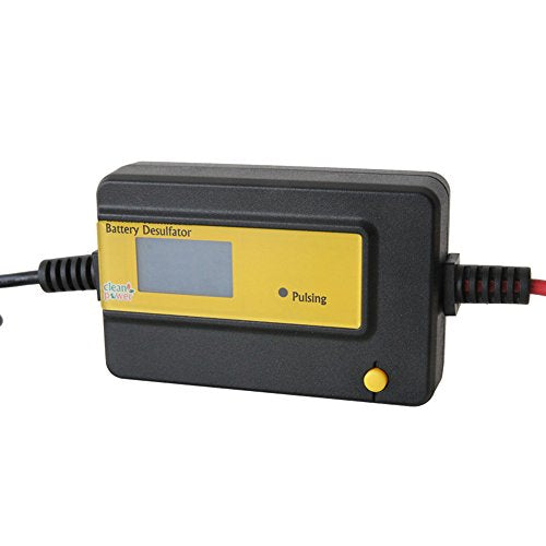 cleanpower Auto Pulsing 400Ah LED Display Piombo Acido Batteria Desolfatore... - Ilgrandebazar
