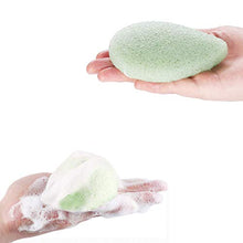 Carica l&#39;immagine nel visualizzatore di Gallery, Konjac Spugna Facial - 3 pezzi Gocce d&#39;acqua Sponge Natural Activated... - Ilgrandebazar
