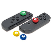 Carica l&#39;immagine nel visualizzatore di Gallery, Hori Cover Stick Analogici Joy-Con Super Mario - Nintendo Switch