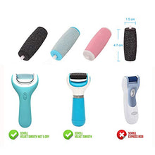 Carica l'immagine nel visualizzatore di Gallery, Conpro [10 Pezzi] Pedicure Elettrico Ricambi, 3 Tipi di Rugosità, Pietra... - Ilgrandebazar