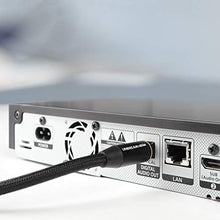 Carica l'immagine nel visualizzatore di Gallery, UNBREAKcable Cavo Ottico Audio Digitale Toslink 2M - [Placcato Oro] 2m - Ilgrandebazar
