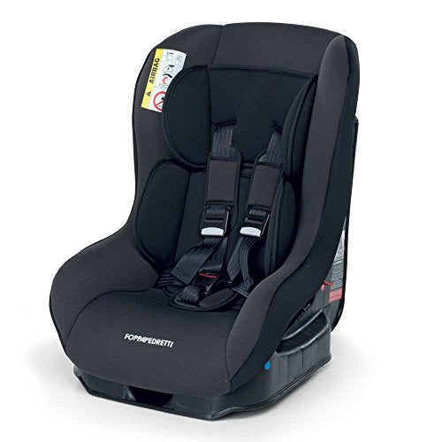 Foppapedretti Go! Evolution, Seggiolino auto Gruppo 0/1 (0-18 Nero (Carbon)