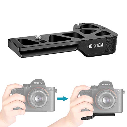 Neewer Impugnatura in Metallo con Vite 1/4” per Fotocamere Mirrorless Sony...