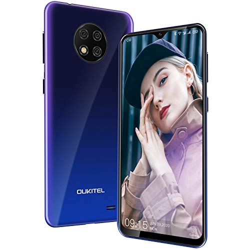 Cellulari Offerte, OUKITEL C19 Android 10.0 Dual 4G Smartphone,6.49” Pendenza
