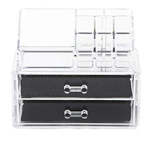 Carica l&#39;immagine nel visualizzatore di Gallery, Ordinare&amp;Co Cosmetic Organizer Blocco 2 Cassetti Trasparente