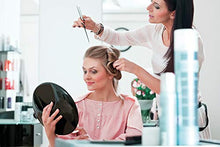 Carica l&#39;immagine nel visualizzatore di Gallery, T4B LUSSONI Specchio rotondo professionale per salone, parrucchiere,...