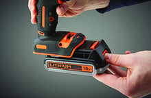 Carica l&#39;immagine nel visualizzatore di Gallery, BLACK &amp; DECKER Black + Decker bdchd18s32-QW Trapano a percussione Senza Fili... - Ilgrandebazar