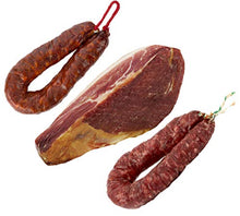 Carica l&#39;immagine nel visualizzatore di Gallery, Prosciutto Crudo Serrano Spagnolo Stagionato e Disossato 1 Kg (Jamon...