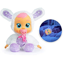 Carica l&#39;immagine nel visualizzatore di Gallery, Cry Babies Magic TearsGood Night Coney, Bambola morbida interattiva piagnucolosa con Luce Notturna e Melodie rilassanti che aiuta a dormire, Giocattolo per bambini +2 Anni