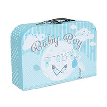 Carica l'immagine nel visualizzatore di Gallery, Set Regalo Bambino Neonato – Scatola dei Ricordi in Blu Con Vestiti per BLU
