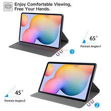 Carica l'immagine nel visualizzatore di Gallery, ZtotopCase Custodia per Samsung Galaxy Tab S6 Lite, Cover Magnetica Nero