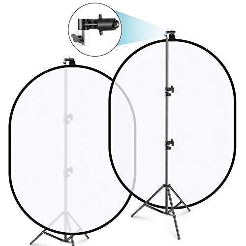 Neewer Kit 150x200cm Fondale Pieghevole Chroma Key Bianco Morbido con...