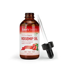 Carica l&#39;immagine nel visualizzatore di Gallery, Olio di Rosa Mosqueta Puro al 100% - 120ml - Flacone con contagocce da - Ilgrandebazar