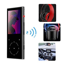 Carica l&#39;immagine nel visualizzatore di Gallery, Walkercam MP-7 8GB Bluetooth 4.1 Lettore MP3 con Pulsante a Nero02